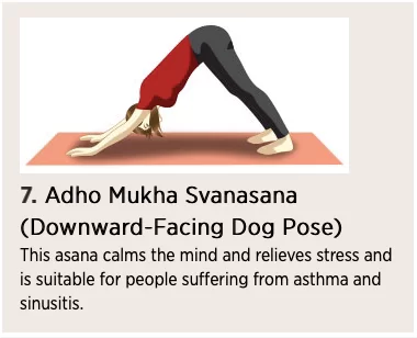 Yoga pose for Asthma